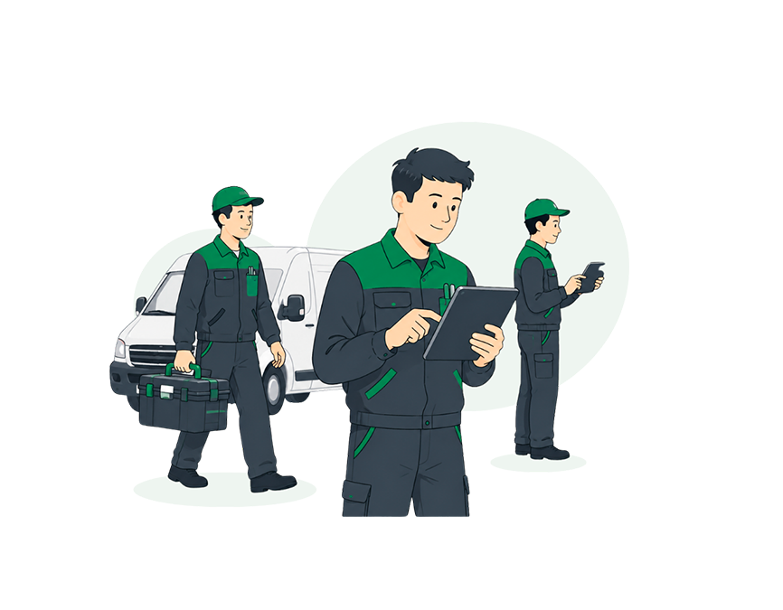 Tecnici aggiornati su lavori e storico